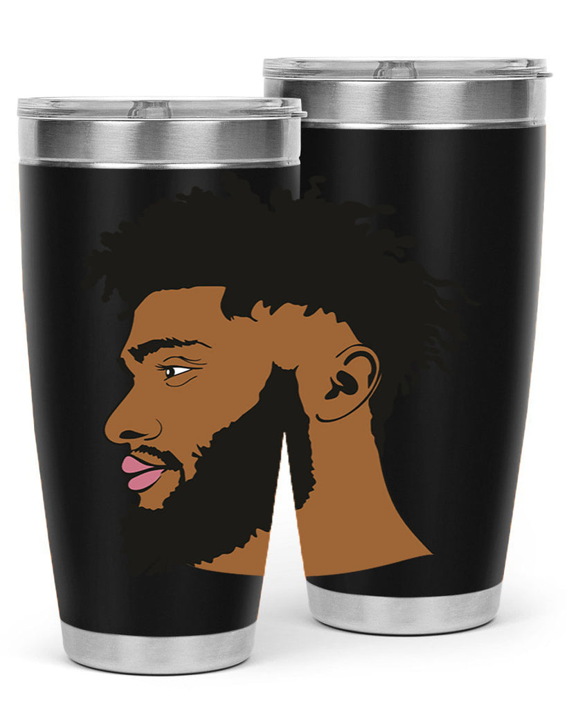 black man style 3#- black men - boys- tumbler
