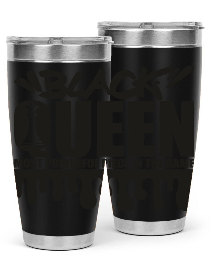 black queen 213#- black words phrases- Cotton Tank