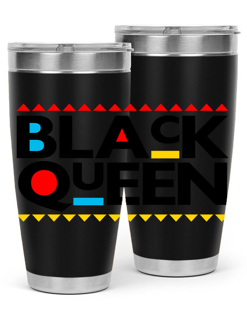 black queen 222#- black words phrases- Cotton Tank