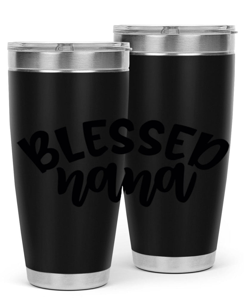 blessed nana 59#- grandma - nana- Tumbler