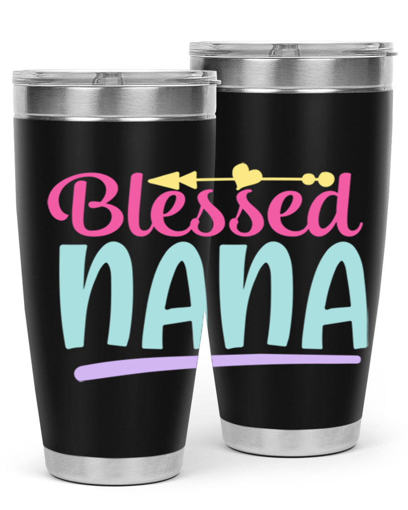 blessed nana 60#- grandma - nana- Tumbler