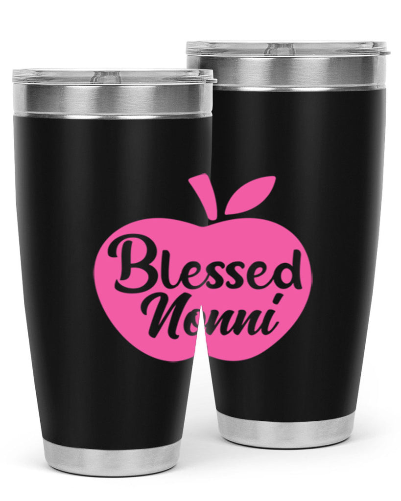 blessed nonni 58#- grandma - nana- Tumbler