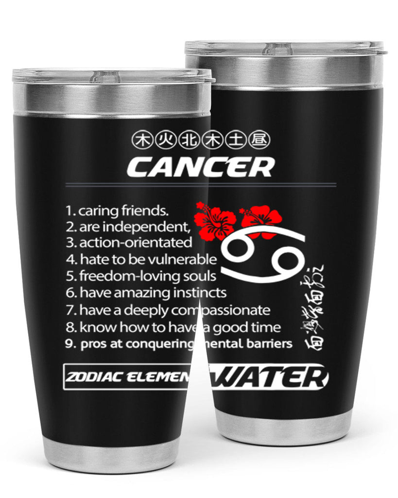 cancer 175#- zodiac- Tumbler