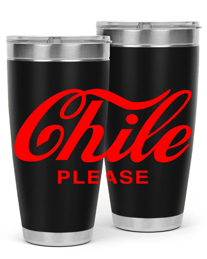 chile please 187#- black words phrases- Cotton Tank