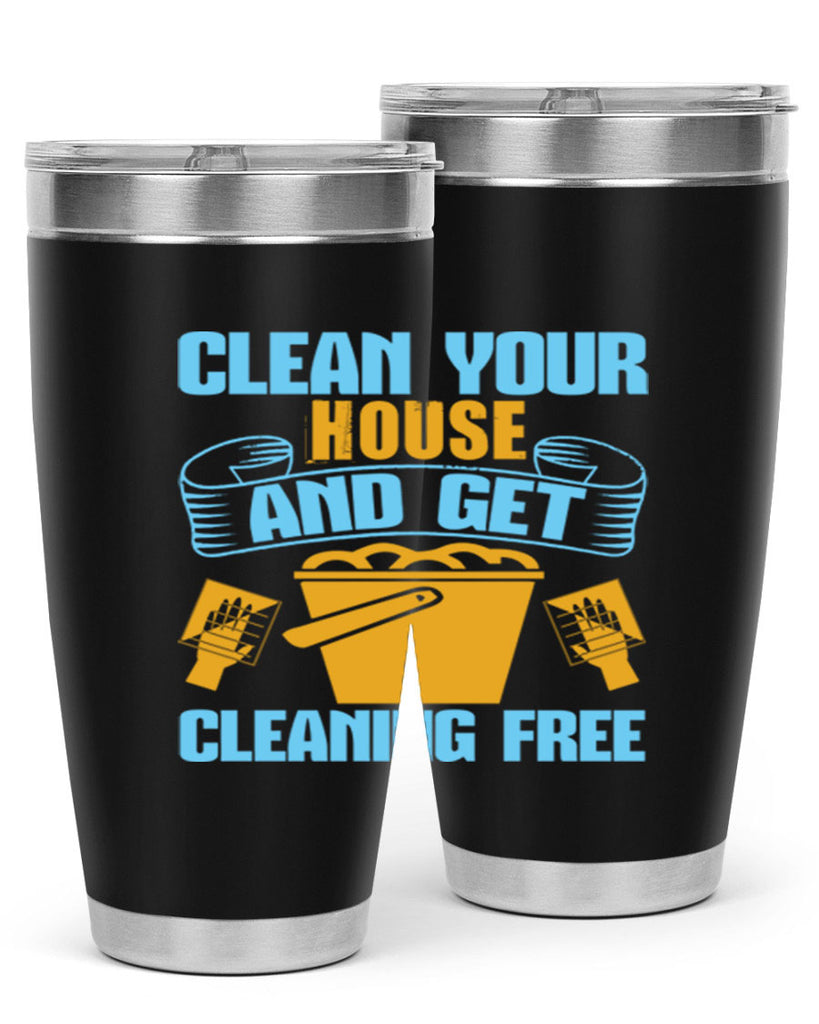 clean your house and get cleaning free Style 46#- cleaner- tumbler