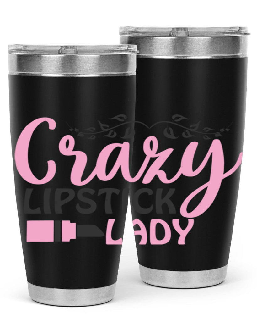 crazy lipstick lady Style 159#- make up- Tumbler
