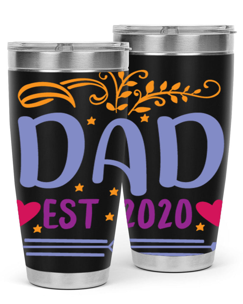 dad est 98#- fathers day- Tumbler