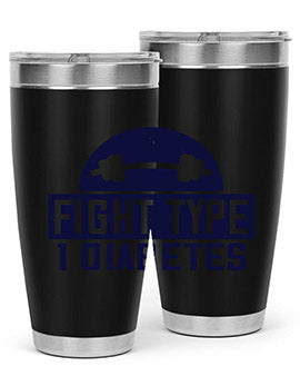 fight type diabetes Style 37#- diabetes- Tumbler