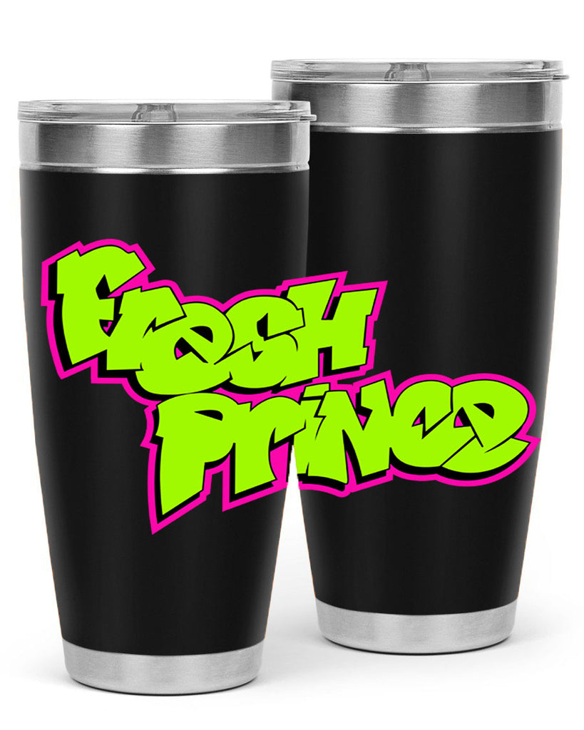 fresh prince 146#- black words phrases- Cotton Tank