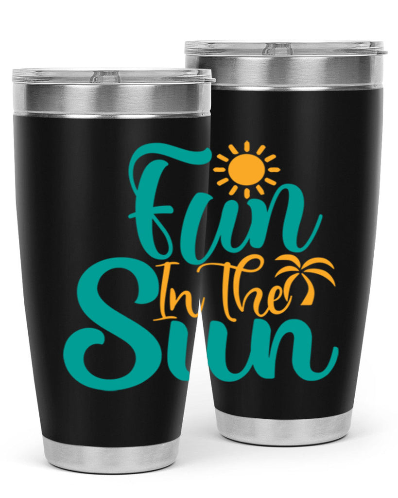 fun in the sun Style 104#- summer- Tumbler