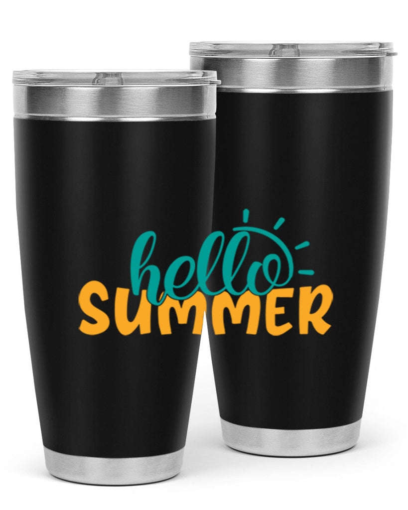 hello summer Style 97#- summer- Tumbler