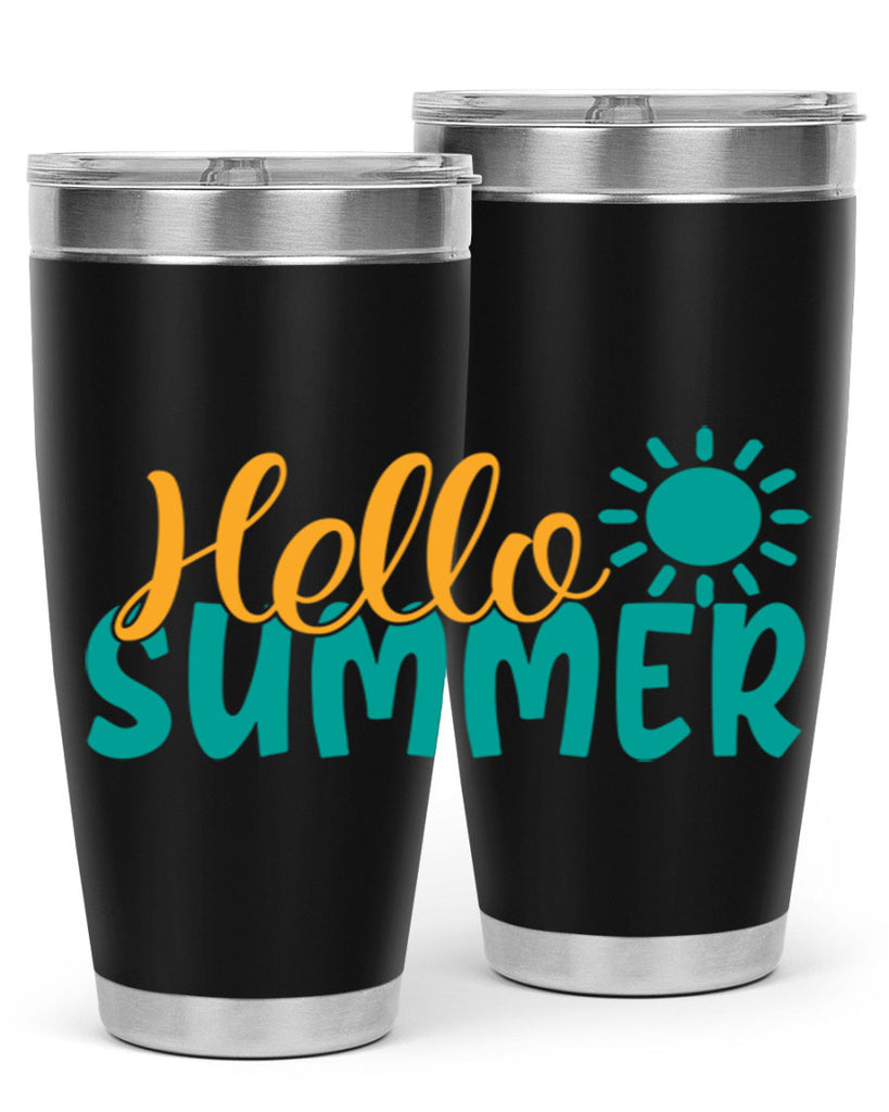 hello summer Style 98#- summer- Tumbler