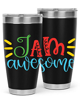 i am awesome Style 18#- autism- Tumbler