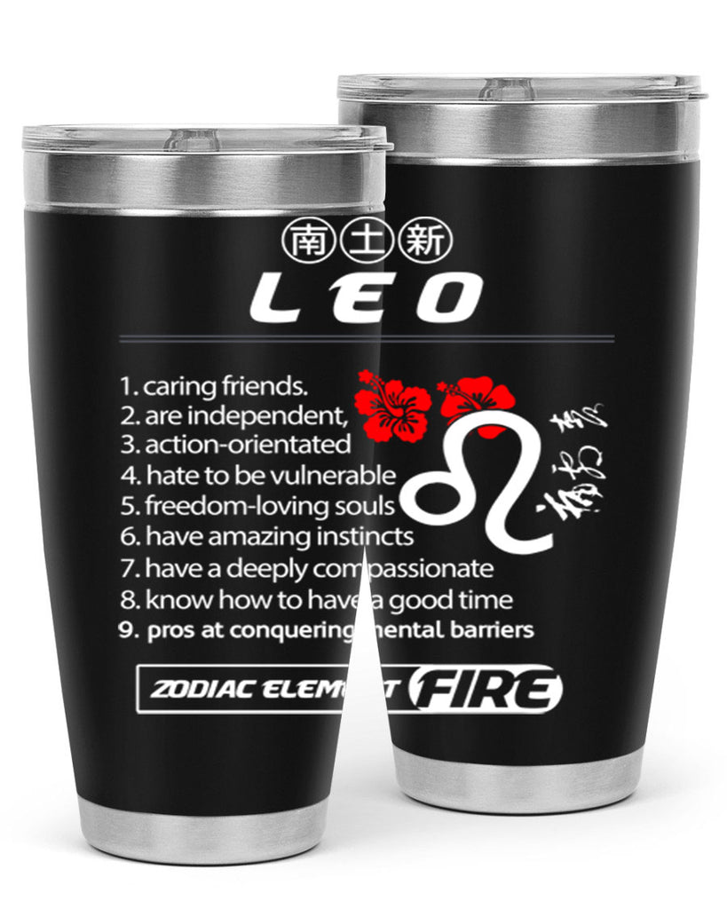 leo 307#- zodiac- Tumbler
