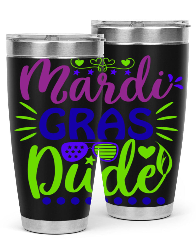 mardi gras dude 9#- mardi gras- Tumbler