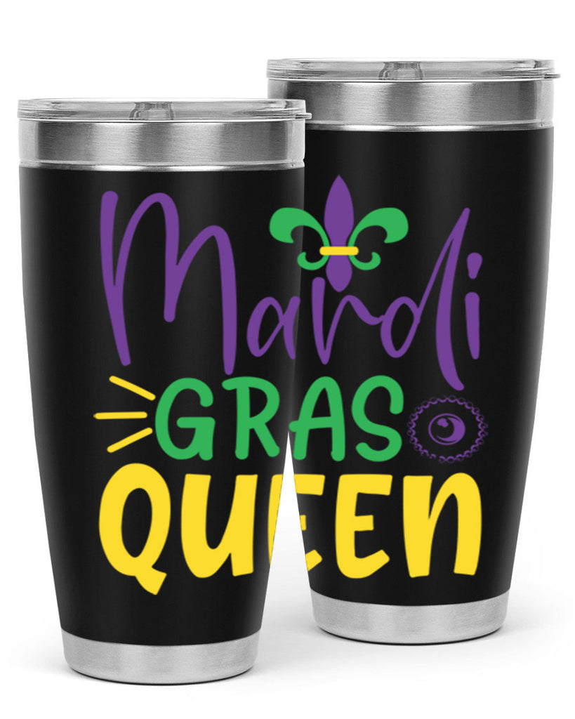 mardi gras queen 79#- mardi gras- Tumbler