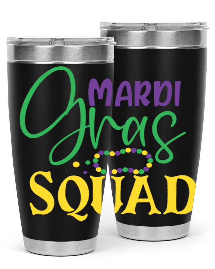 mardi gras squad 78#- mardi gras- Tumbler