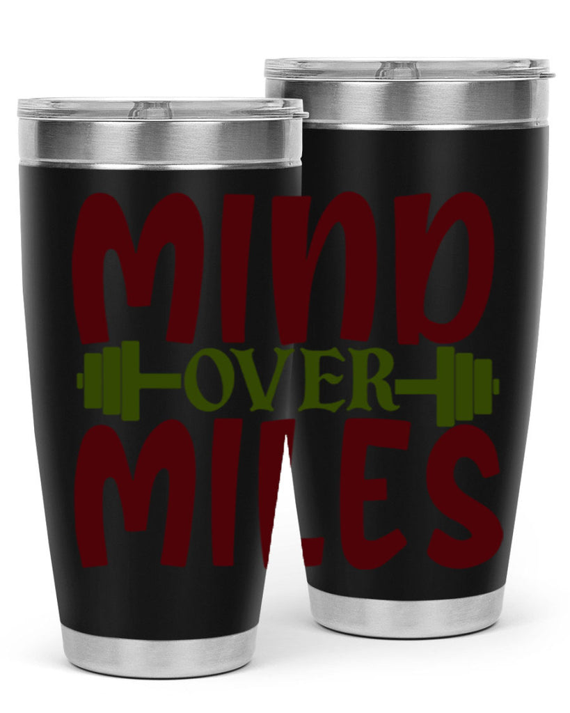 mind over miles 29#- gym- Tumbler