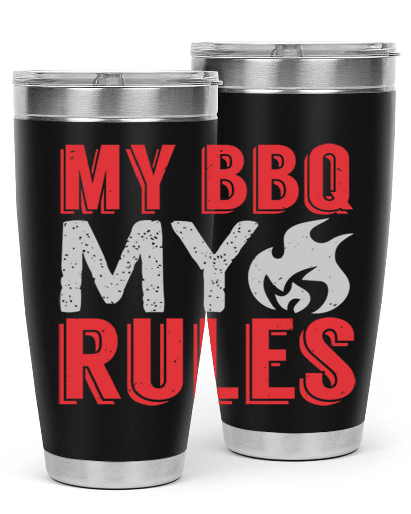 my bbq my rule 22#- bbq- Tumbler