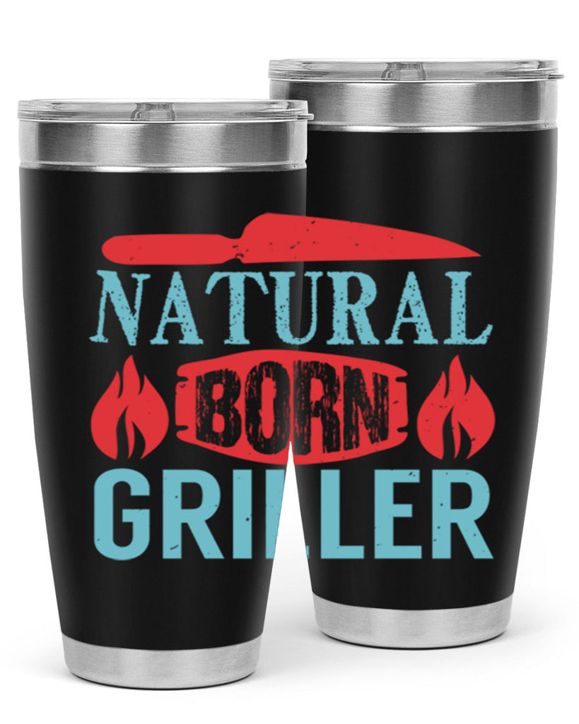 natural born griller 19#- bbq- Tumbler