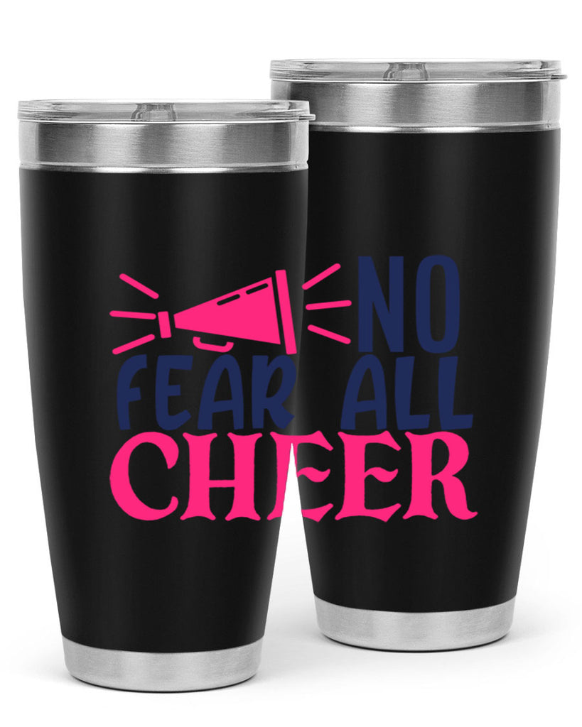 no fear all cheer 1739#- cheer- Tumbler