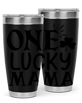 one lucky mama Style 34#- autism- Tumbler