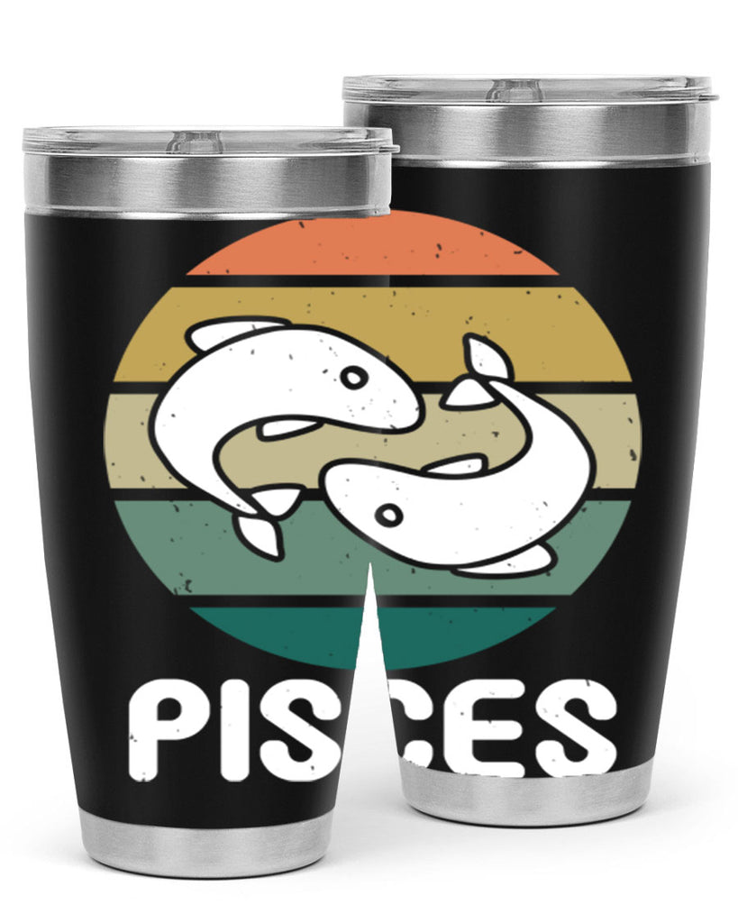 pisces 346#- zodiac- Tumbler