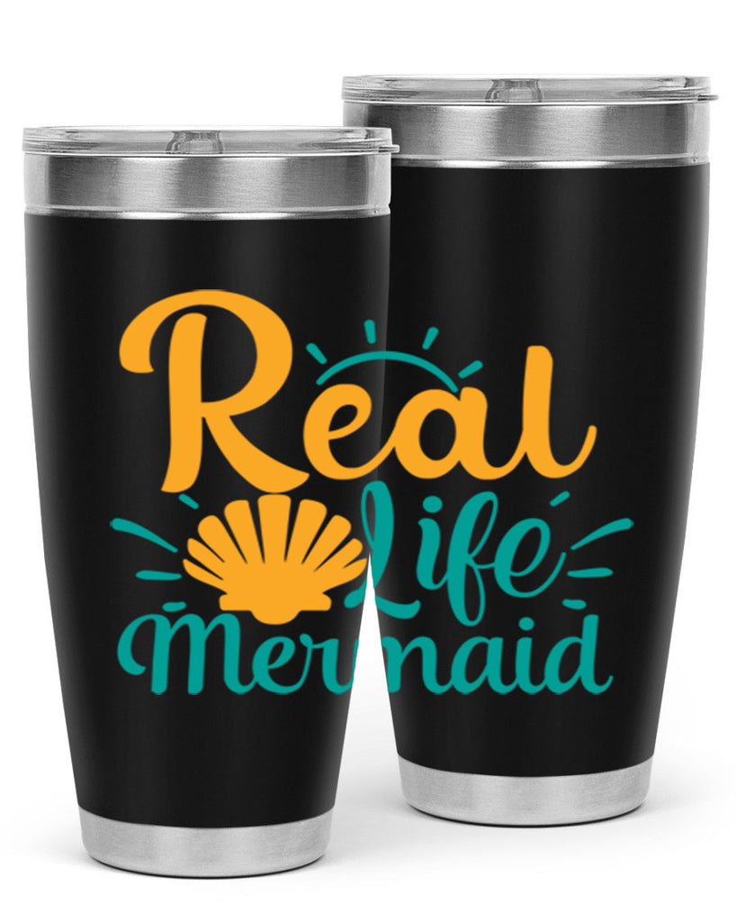 real life mermaid Style 79#- summer- Tumbler