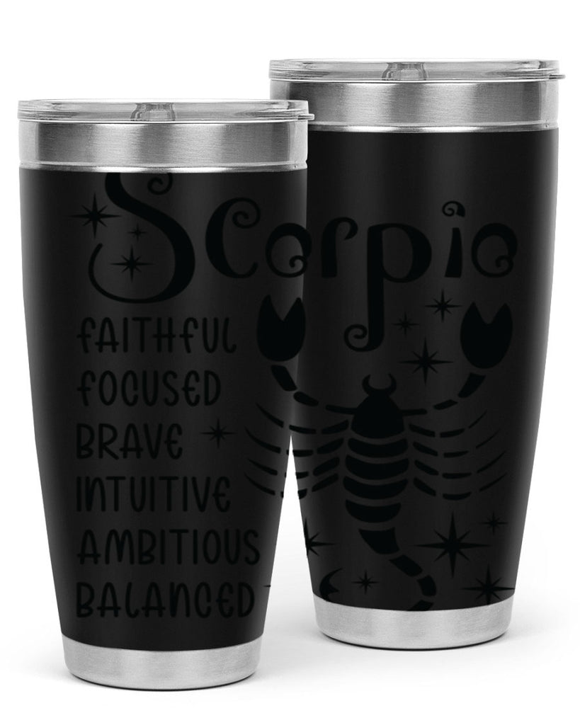 scorpio 431#- zodiac- Tumbler