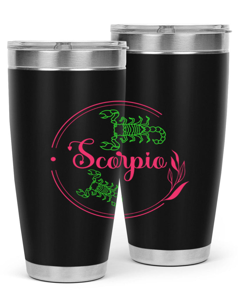 scorpio 437#- zodiac- Tumbler