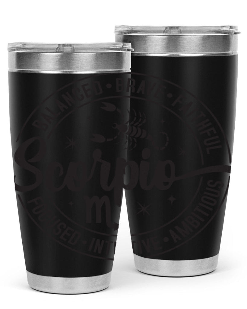 scorpio 438#- zodiac- Tumbler