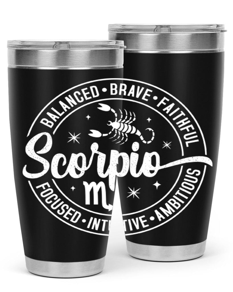 scorpio 439#- zodiac- Tumbler