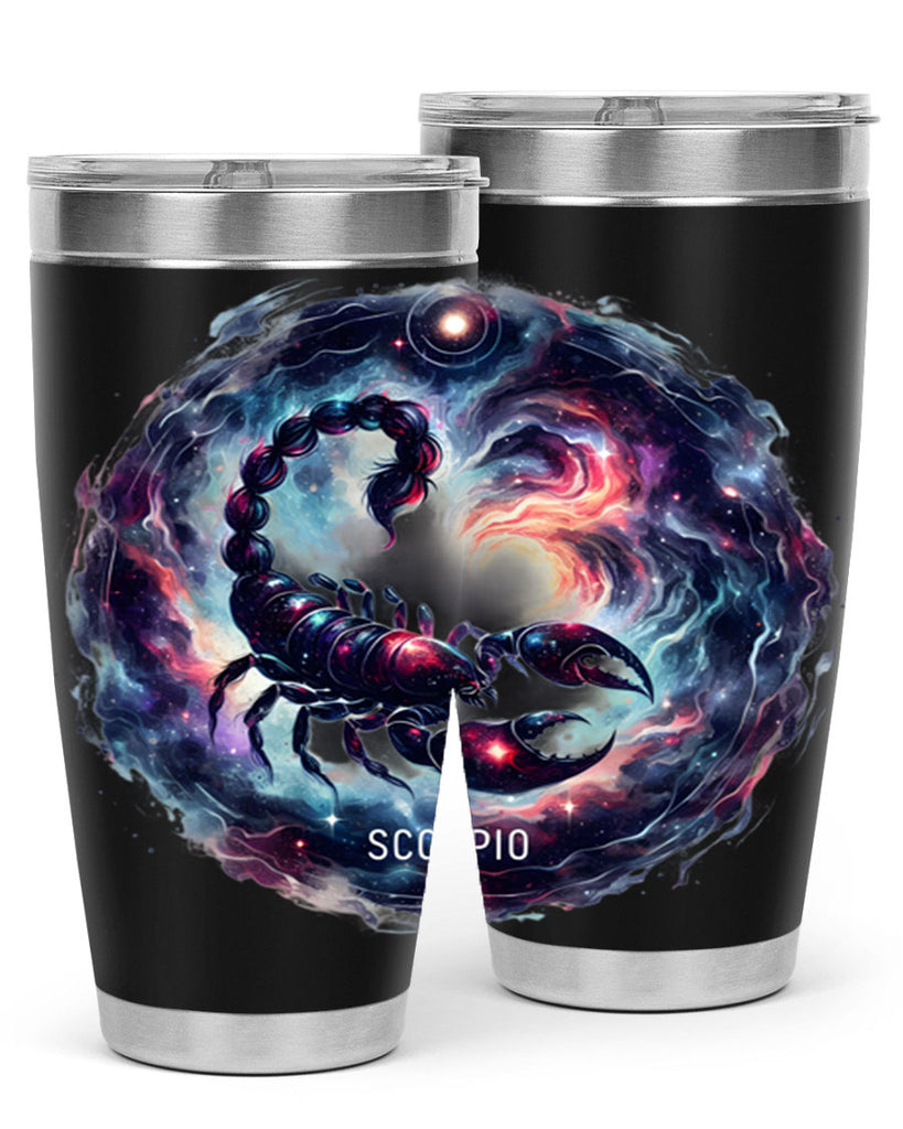 scorpio 461#- zodiac- Tumbler