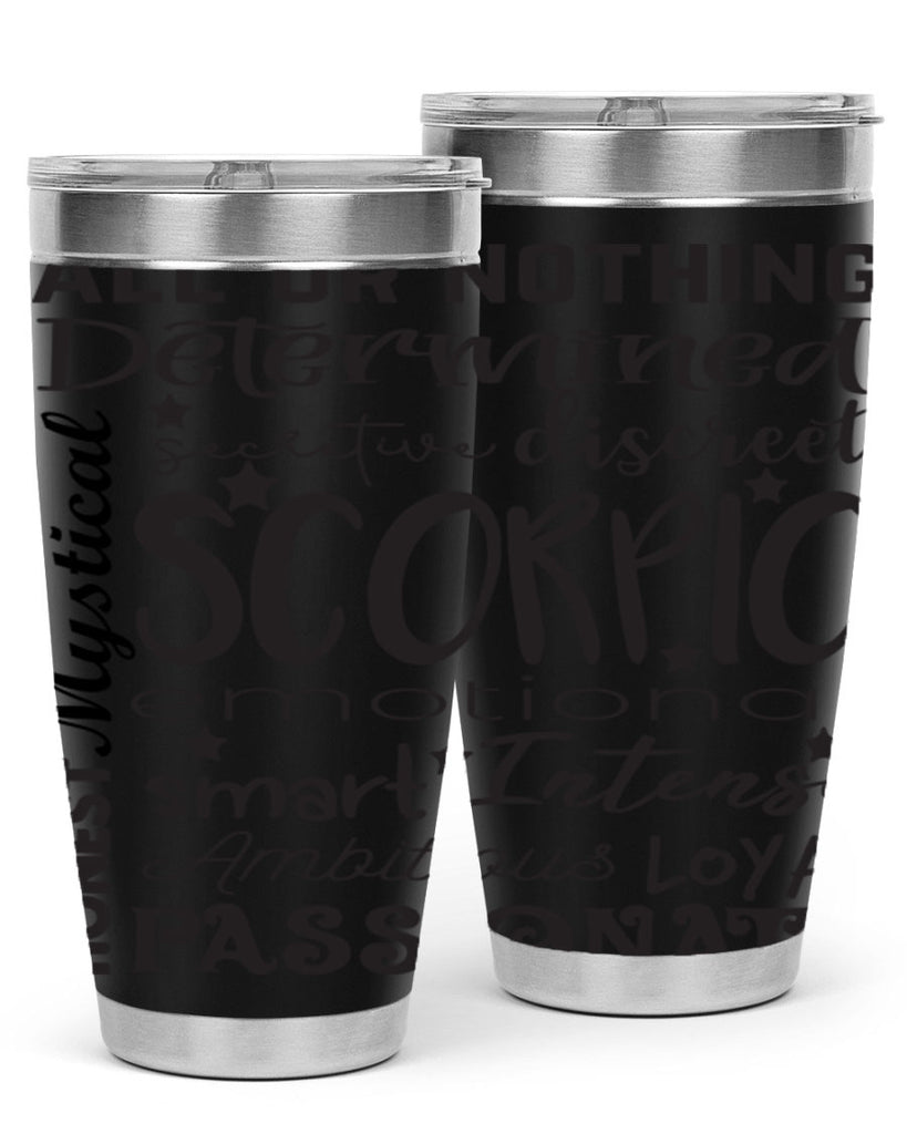 scorpio 572#- zodiac- Tumbler