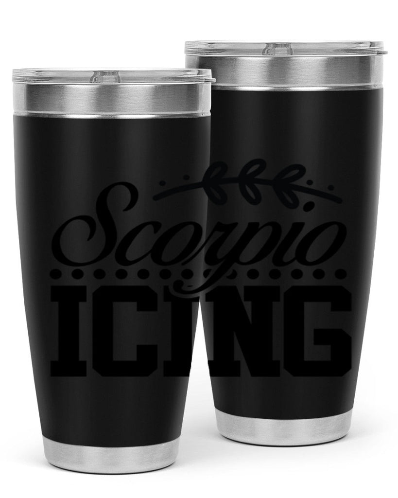 scorpio icing 442#- zodiac- Tumbler