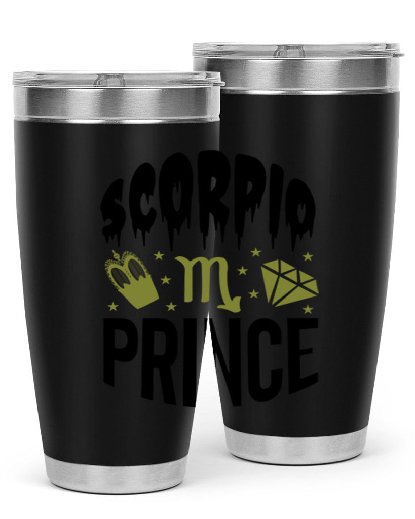 scorpio prince 445#- zodiac- Tumbler