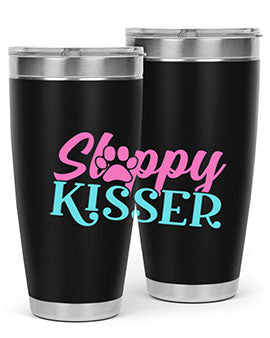 sloppy kisser Style 63#- dog- Tumbler