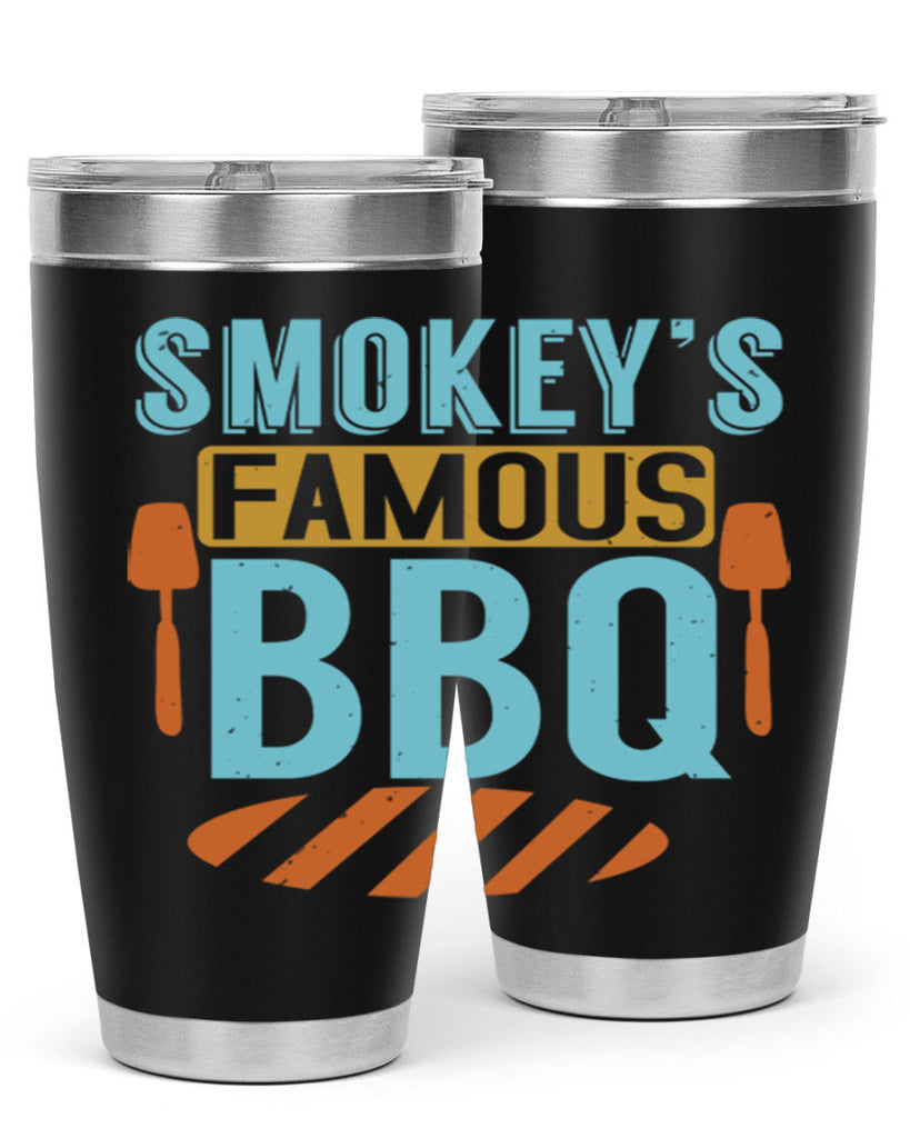 smokeys famous bbq 11#- bbq- Tumbler