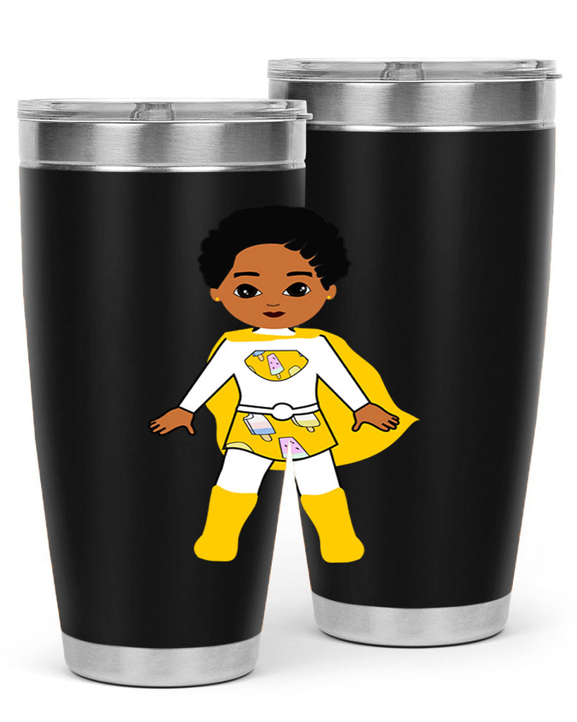 super kid 10#- black men - boys- tumbler