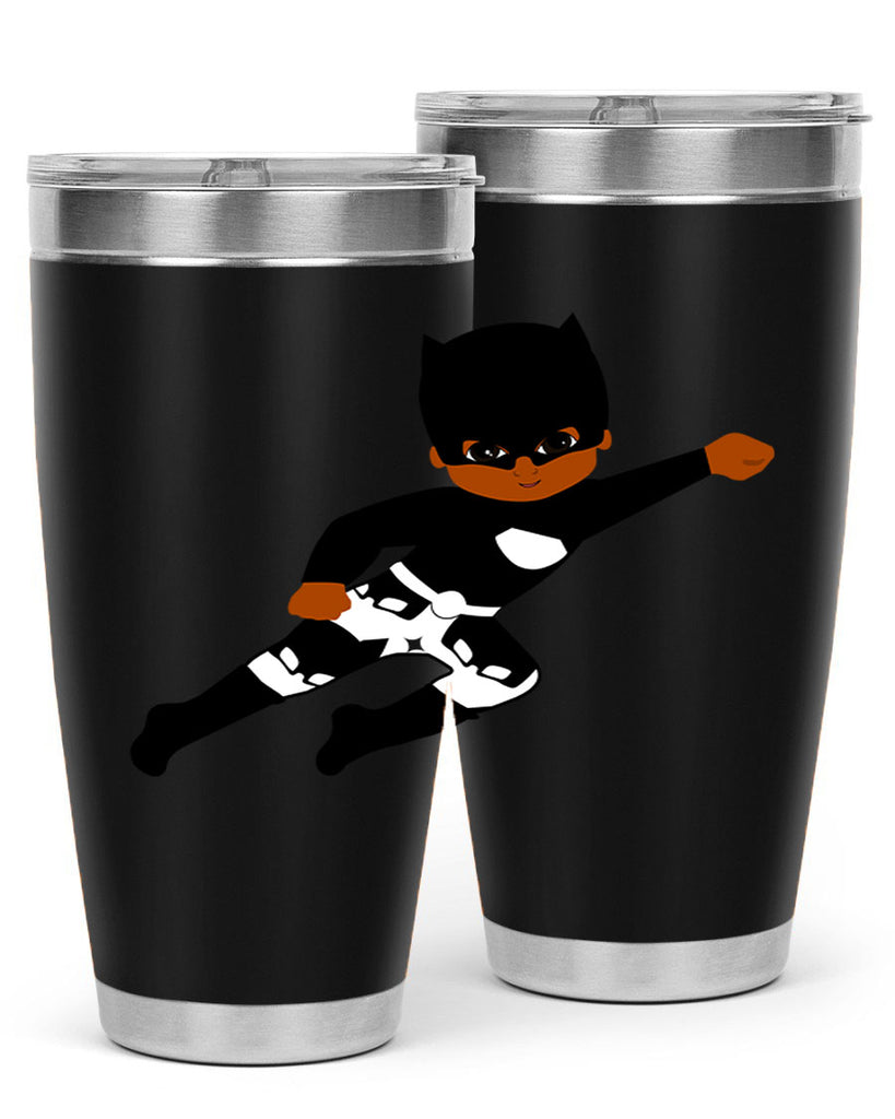 super kid 13#- black men - boys- tumbler