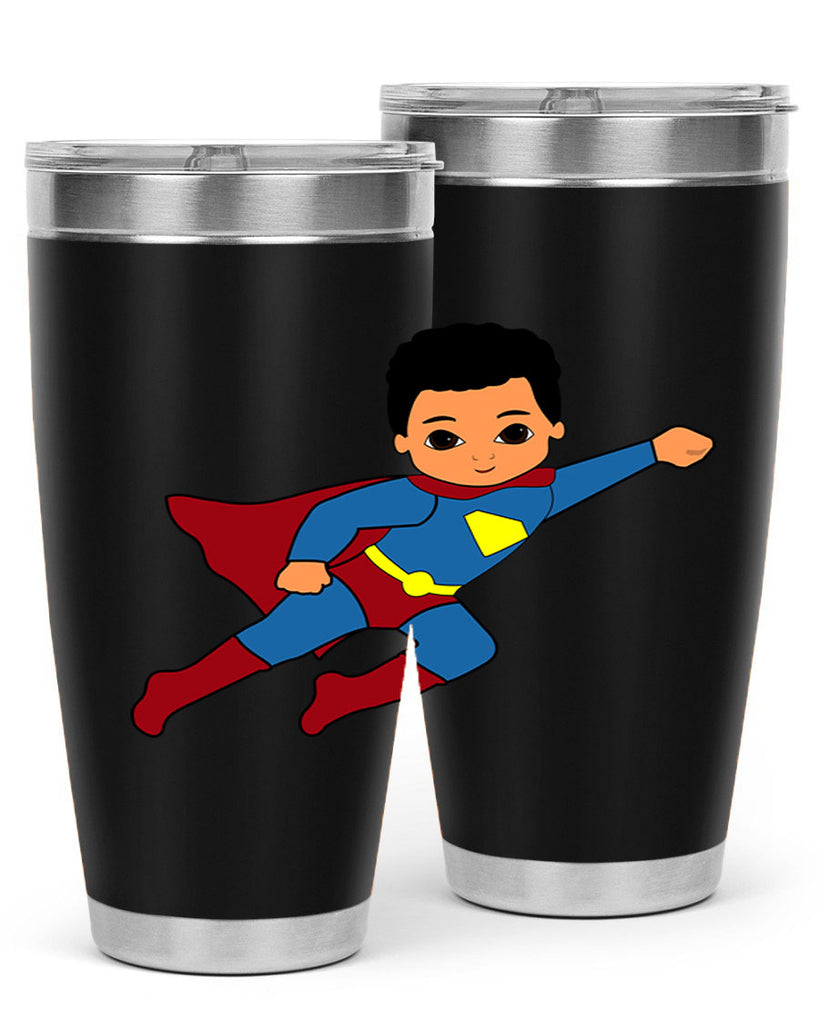 super kid 15#- black men - boys- tumbler