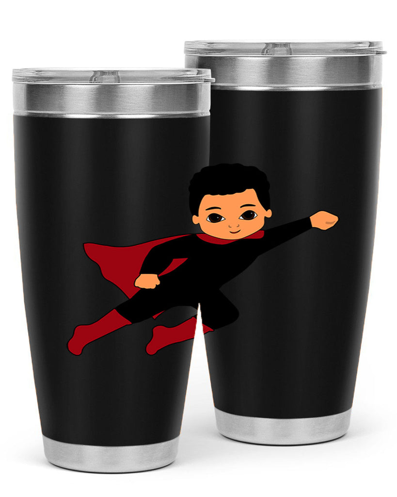 super kid 9#- black men - boys- tumbler