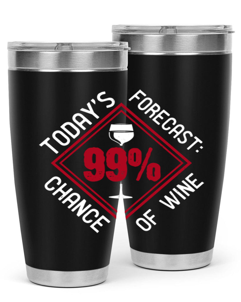today’s forecast chance of wine of wine 115#- wine- Tumbler