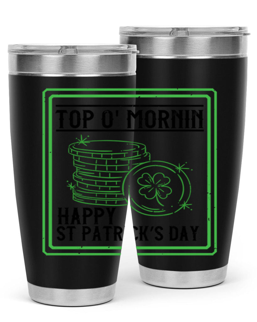 top o mornin happy st patrick’s day Style 8#- St Patricks Day- Tumbler