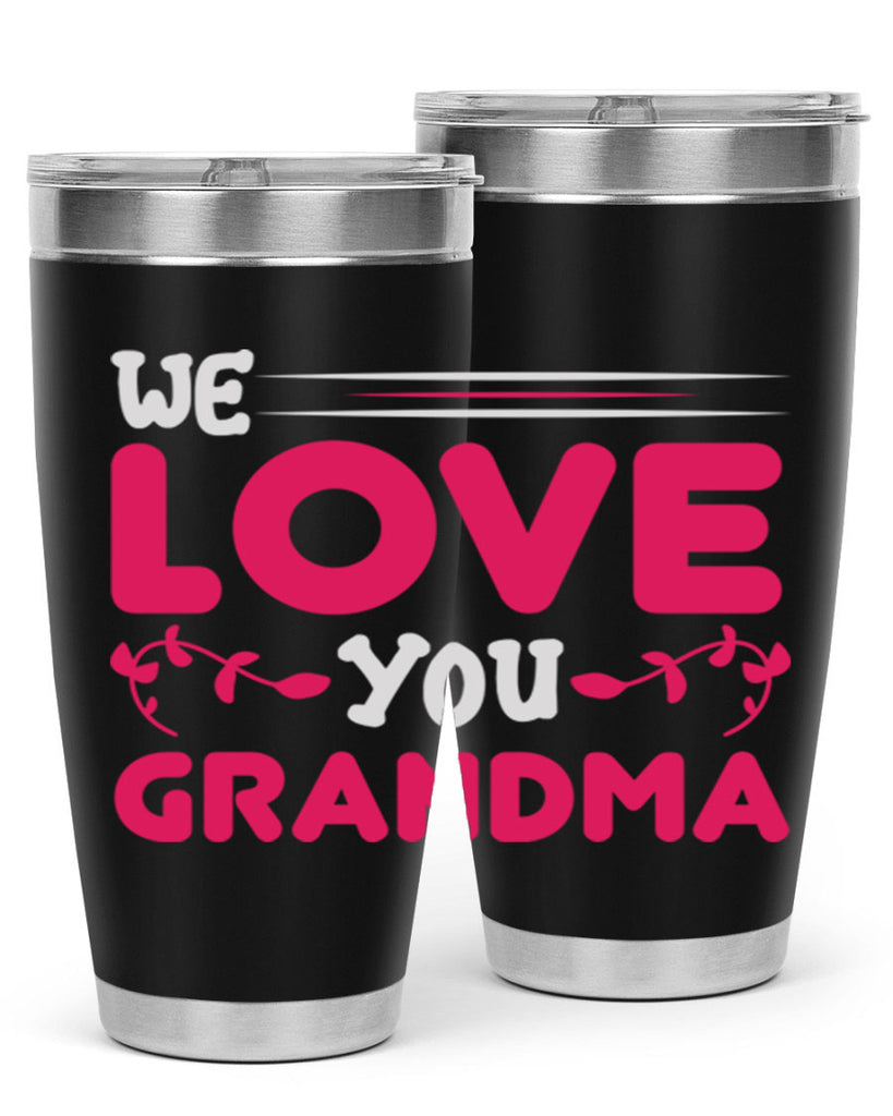 we love you grandma 27#- mom- Tumbler