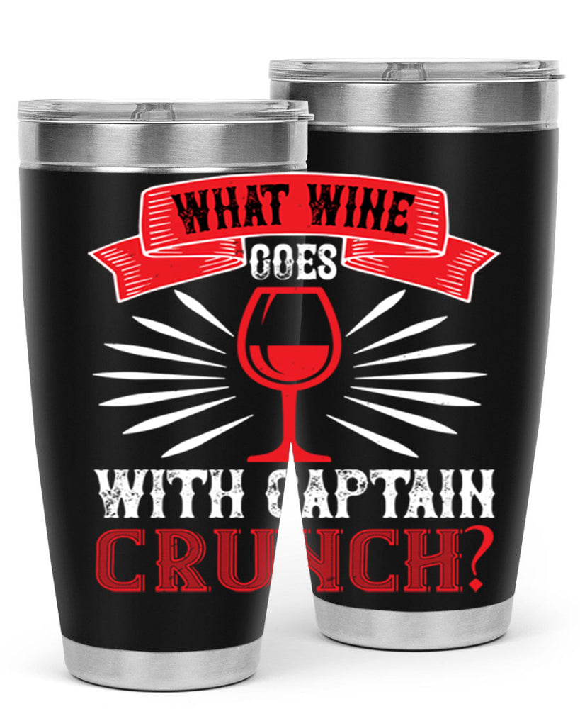 what wine goes with captain 10#- wine- Tumbler