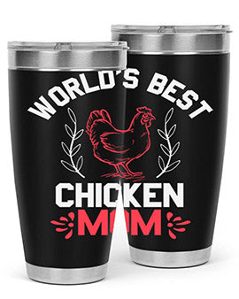 world’s best chicken mom Style 1#- chicken- Tumbler
