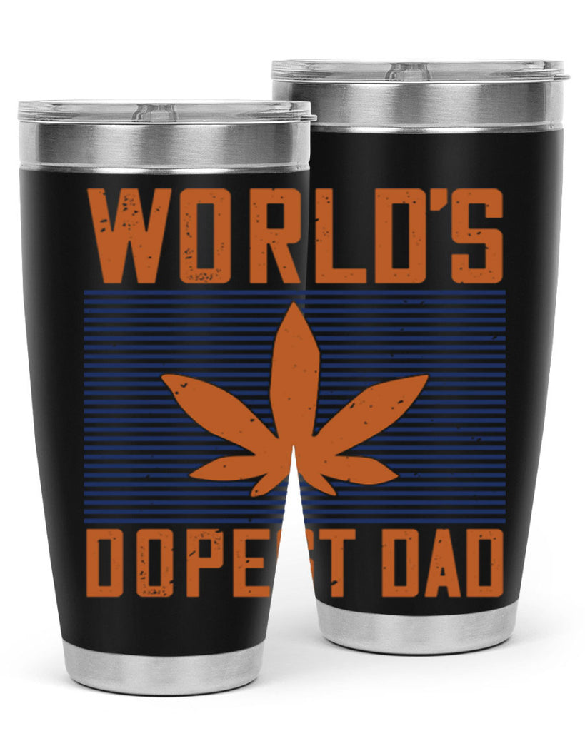 worlds dopest dad 148#- fathers day- Tumbler
