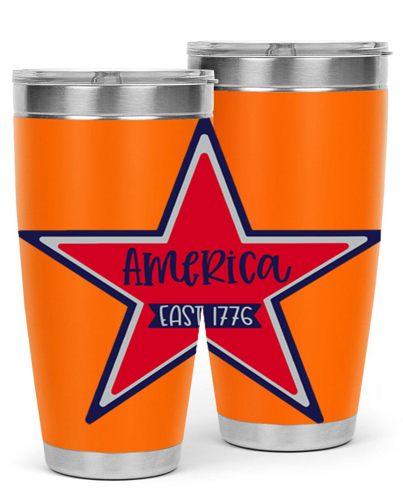 America East Style 144#- Fourt Of July- Tumbler