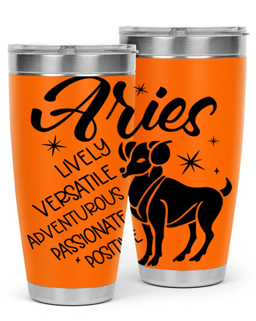 Aries 100#- zodiac- Tumbler